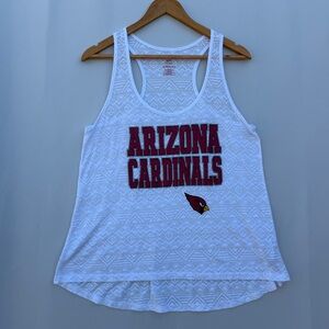 NFL Arizona Cardinals Women's White Tank Top